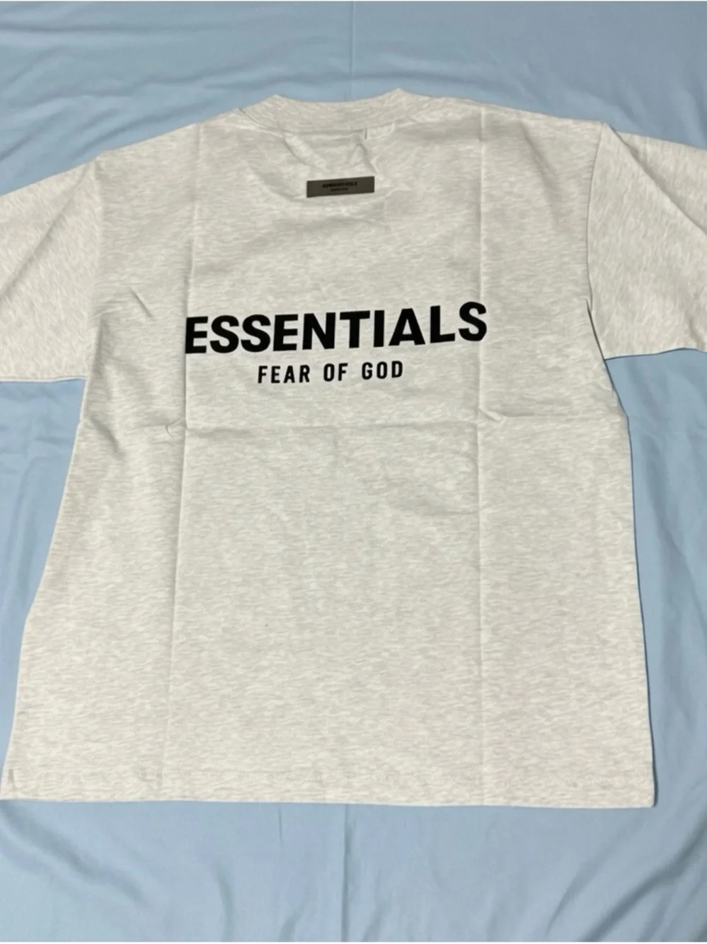 Essentials Men's Light Oatmeal T-Shirt